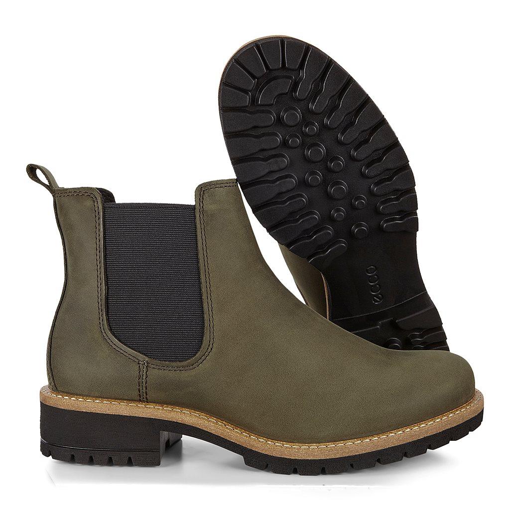 Ecco Chelsea Boots Online Kaufen Ecco Elaine Damen Stiefel Grun Deutschland